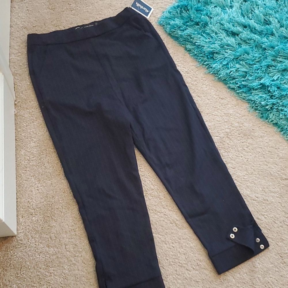 nwt women's zara trafaluc collection knicker pant